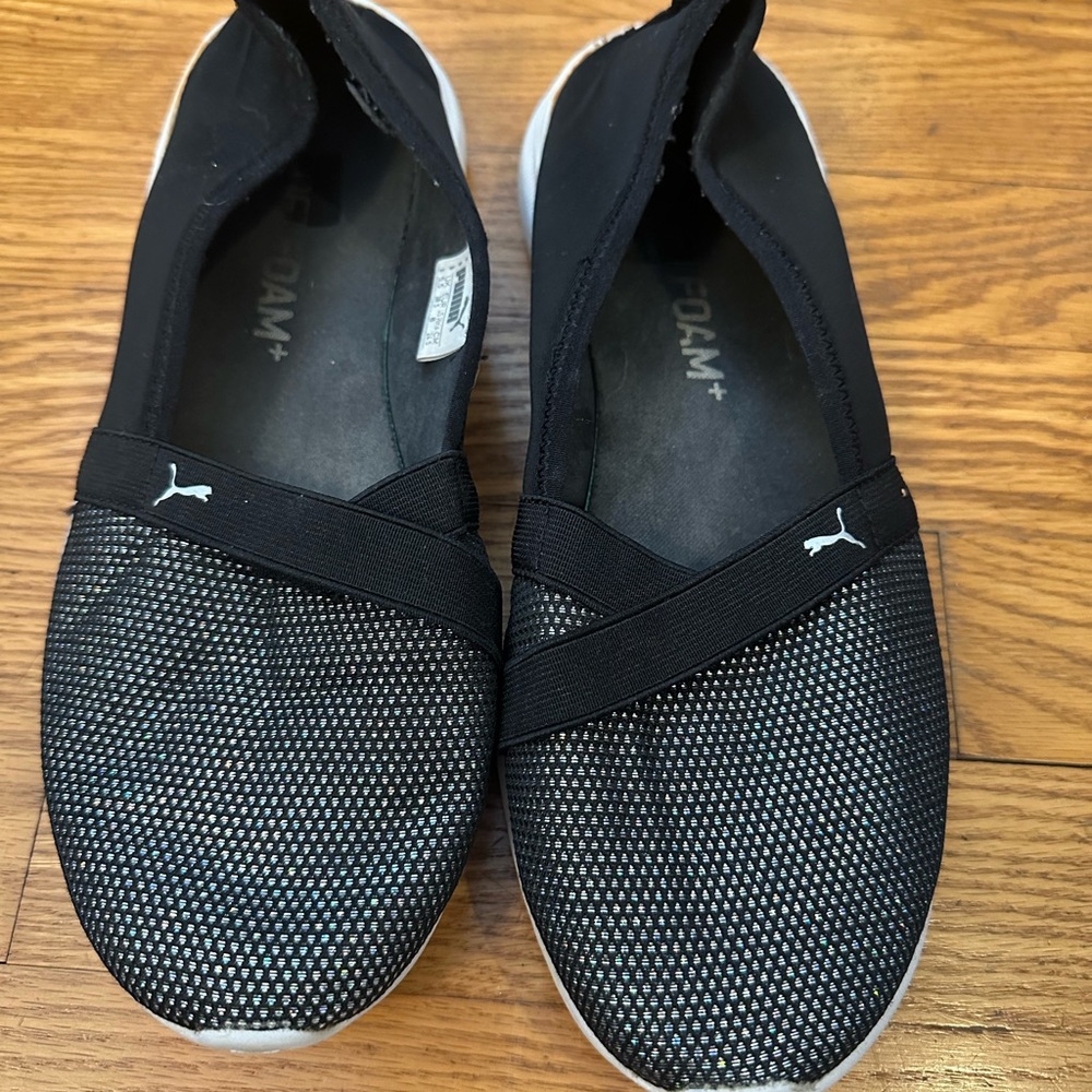 Puma Charcoal Slip-On Footwear